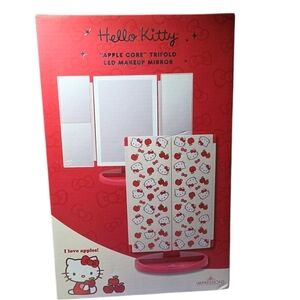 Impressions Hello Kitty Red and White LED Makeup Mirror